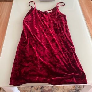 Beautiful velvet Christmas dress